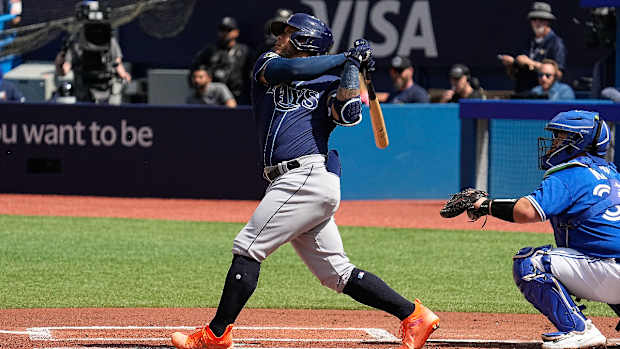 Tampa Bay Rays designated hitter Harold Ramírez